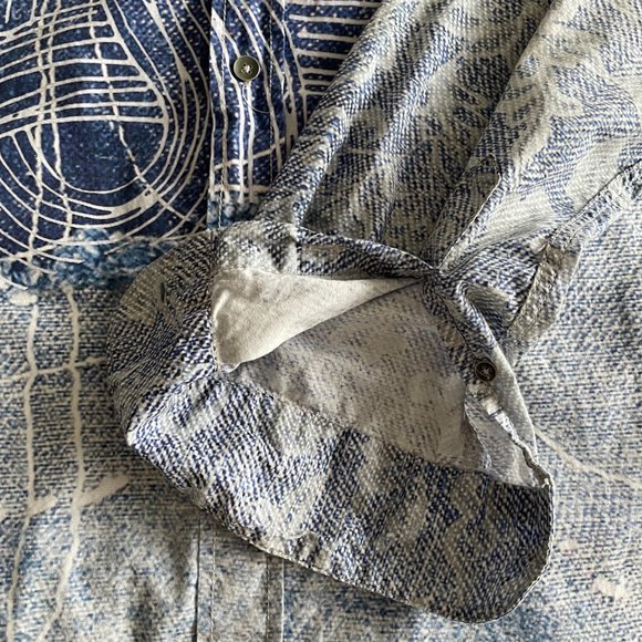 Desigual (Spain) - Blue/White Patterned, XXL - Picture 4 of 6